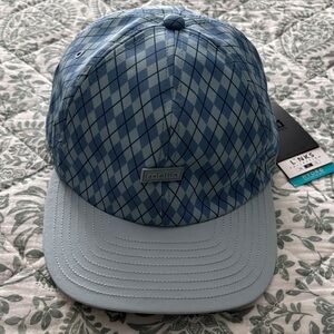 Melin - Links Collection Hydro Blue Argyle Men's Cap